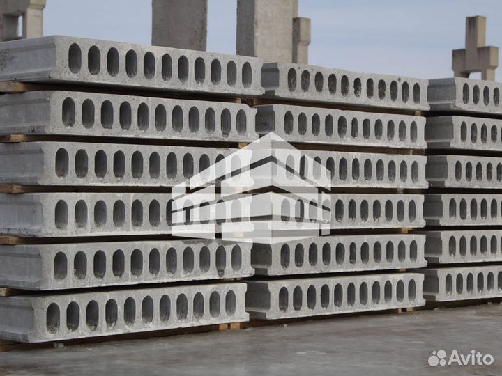 Плиты перекрытия пустотные пб 50-6-8 жби на заказ