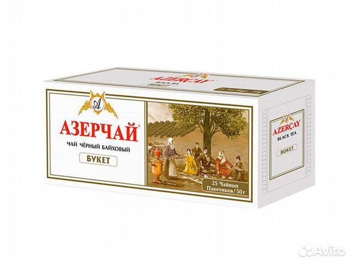 Чай Азерчай Букет 25 пакетиков