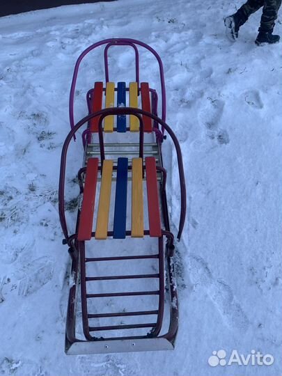 Двойные санки