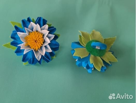 Резиночки для волос ручной работы