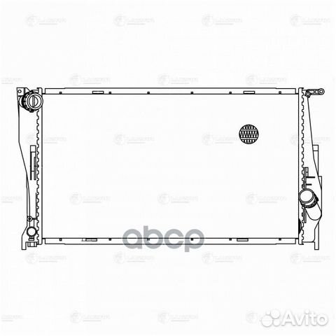 Радиатор охл. для а/м BMW 3 (E90/E91) (06) D L