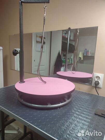 Стол для грумминга круглый
