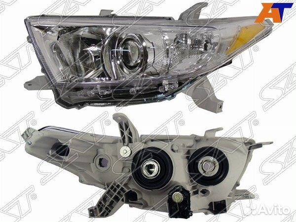 Фара toyota highlander