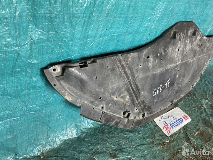 Пыльник переднего бампера центр Jaguar XF I