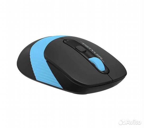 Беспроводная мышь A4Tech Fstyler FG10S, черный/син