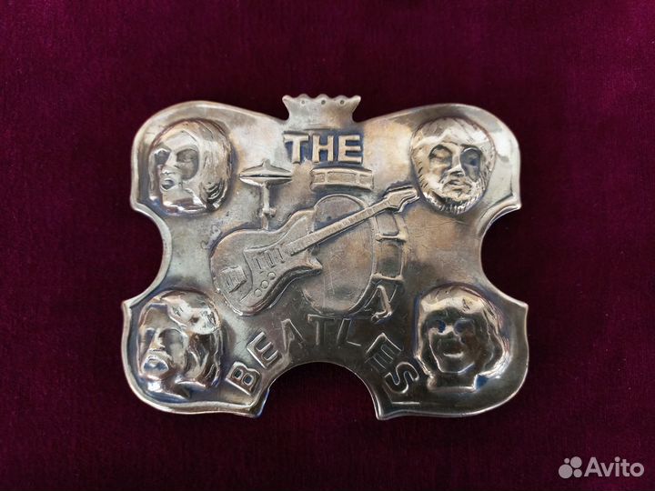Пряжка для мужского ремня, Битлз, винтаж, хиппи