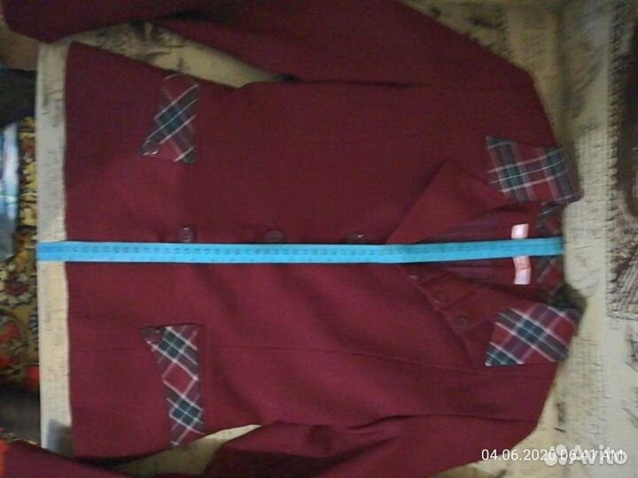 Школьная форма вишневая