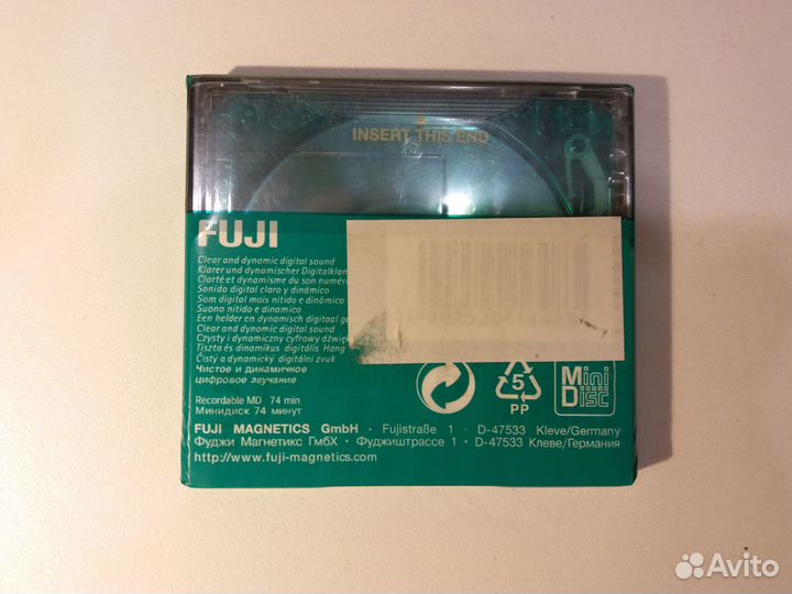 Fuji mini disk 74