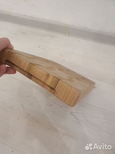 Доска разделочная торцевая новая