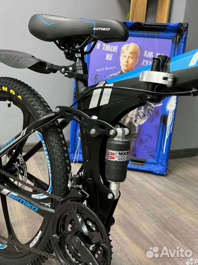 Велосипед складной на литых дисках