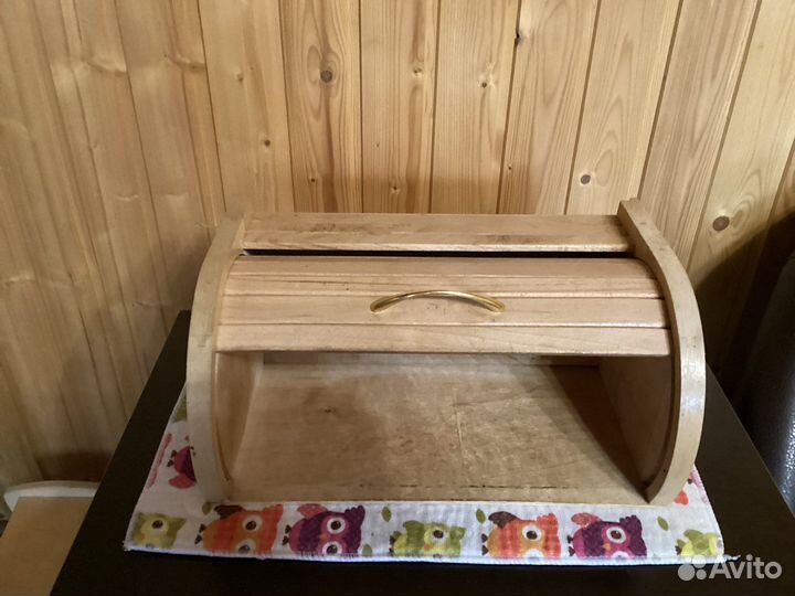 Хлебница деревянная