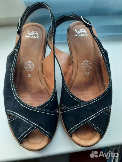 Босоножки женские 38 размер натуральная кожа