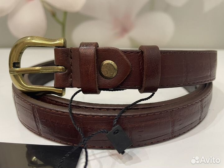 Ремень женский натуральная кожа