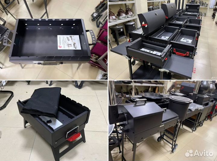 Мангалы раскладные, комплексы, доставка