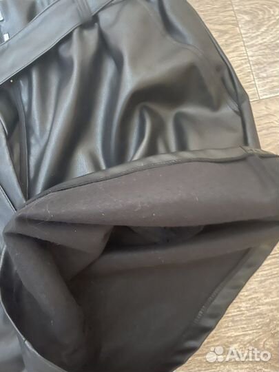 Шорты кожаные большие размеры