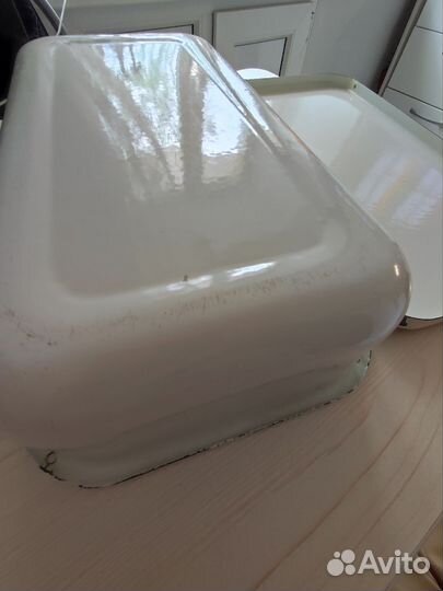 Лоток эмалированный для холодца