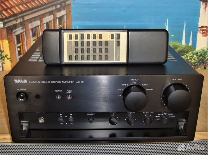 Yamaha AX-10. Усилитель