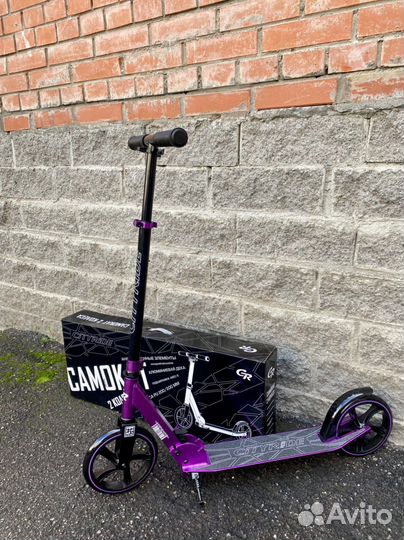 Самокат для девочек новый
