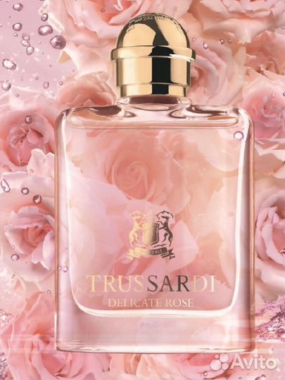 Туалетная вода trussardi rose женская новая