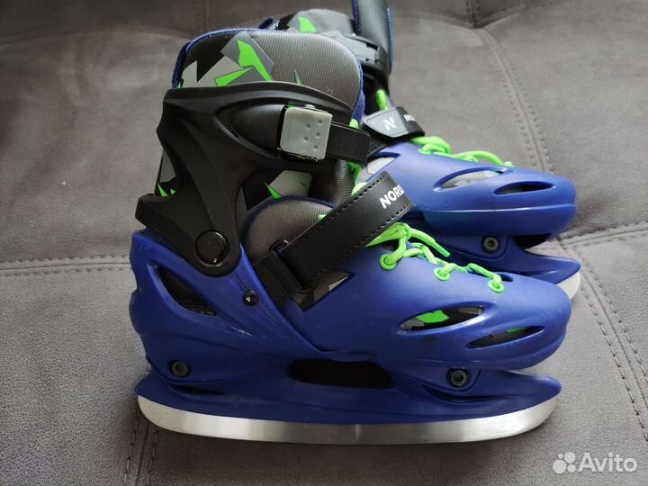 Коньки nordway детские раздвижные