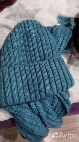 Комплект шапка и шарф