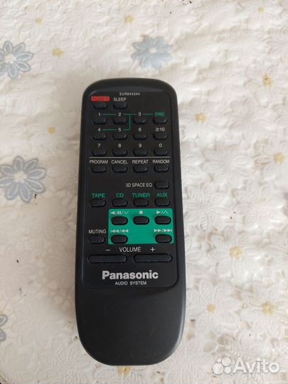 Пульт ду panasonic EUR644344 оригинал