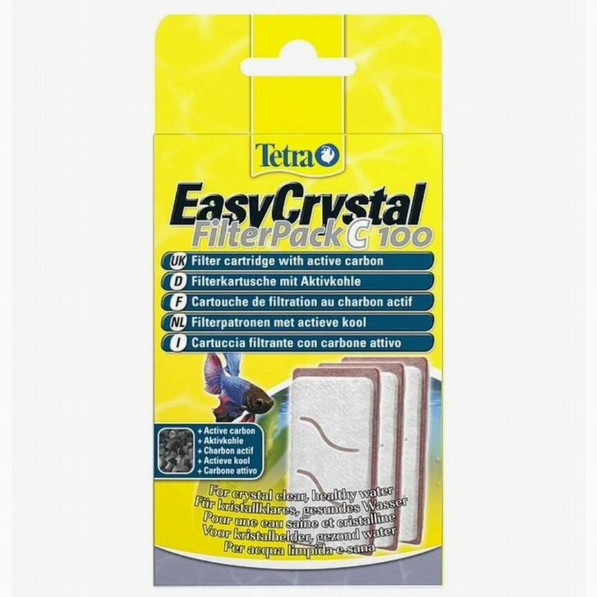 Сменный картридж Tetra EasyCrystal+домик и корм