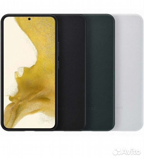 Чехол Samsung Leather Cover для Galaxy S22+ Green