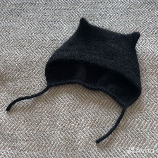 Шапка чепчик с ушками