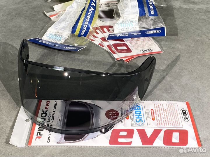 Визор CNS-3 Dark Smoke вместе с Пинлоком DKS301