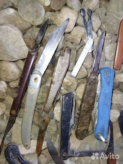 Нож складной СССР мини коллекция