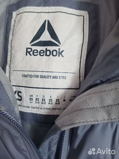 Куртка пуховик Reebok xs