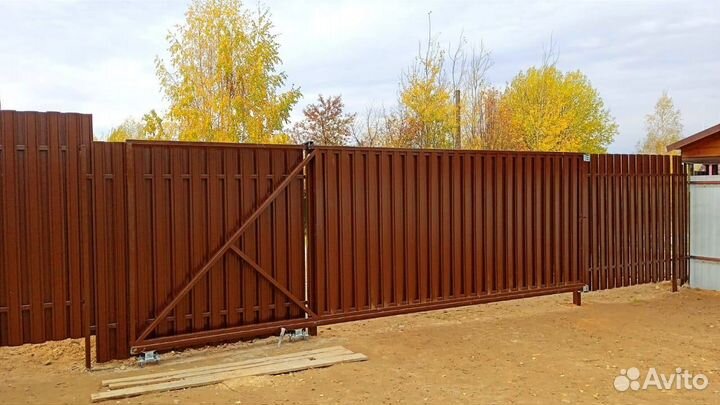 Забор под ключ / ворота
