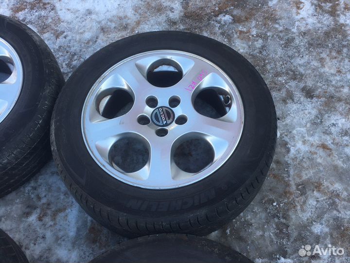 Диски r16 volvo с шинами Michelin 205-55-16