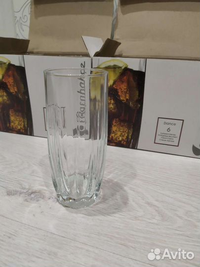 Бокалы высокие (сок/вода) новые
