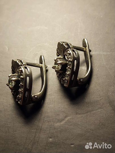 Серебряные серьги