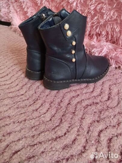 Ботинки демисезонные для девочки 29 размер