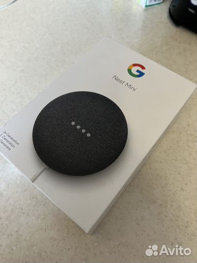 Google nest mini колонка