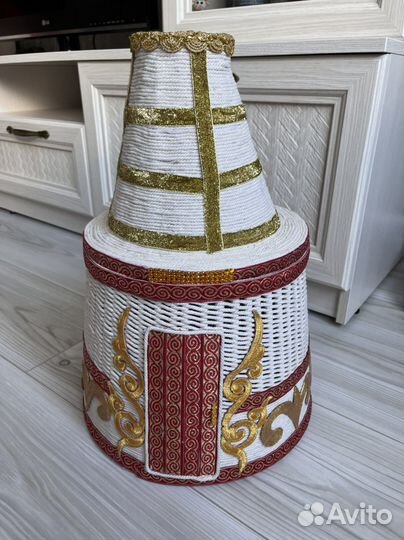 Юрта корзина для подарков дурбашоу