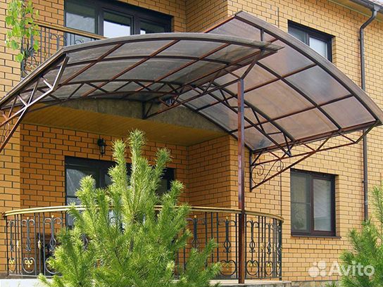 Сотовый поликарбонат цветной и прозрачный