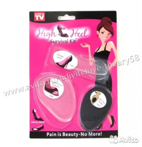 Набор для ношения обуви на каблуках