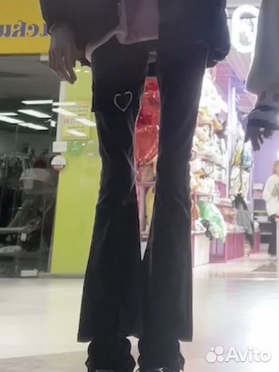 Джинсы клеш у2к