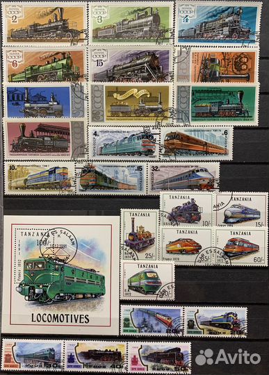 Почтовые марки Транспорт