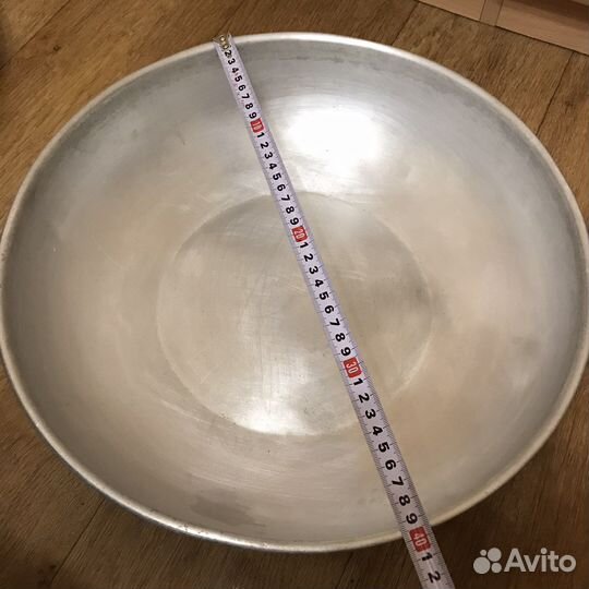 Таз алюминиевый, сковородка, дуршлаг