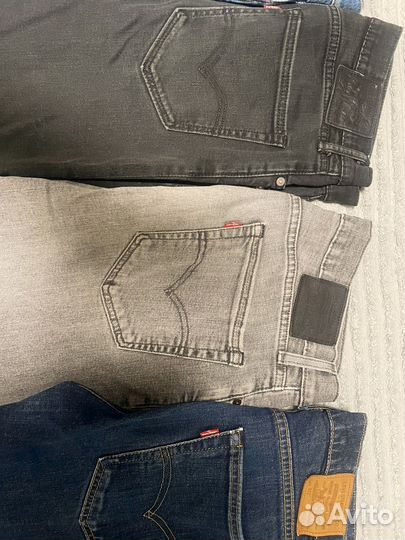 Джинсы levis, zara, ltb мужские