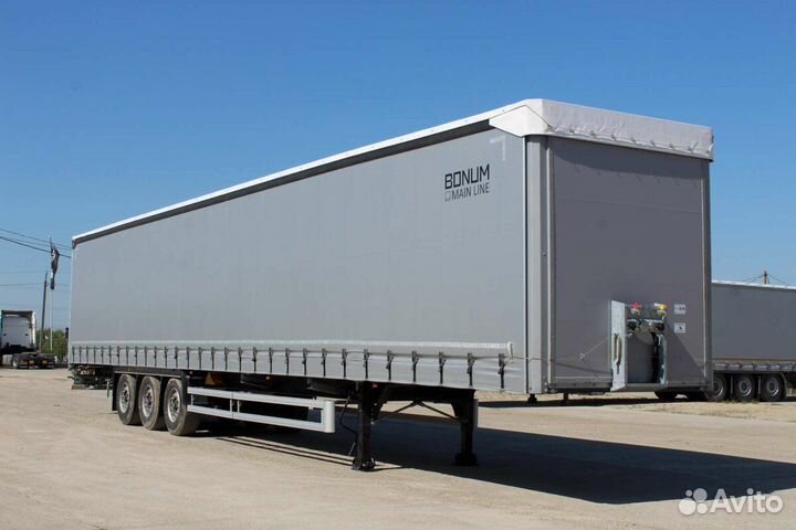 Полуприцеп шторный Bonum 914296-04, 2024