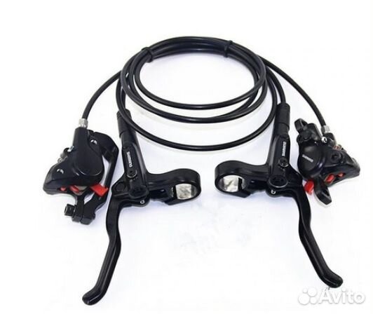 Тормоза новые комплект shimano MT200, 800/1450мм