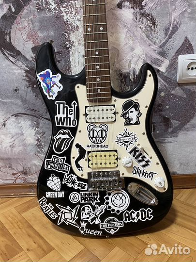 Электрогитара с комбиком