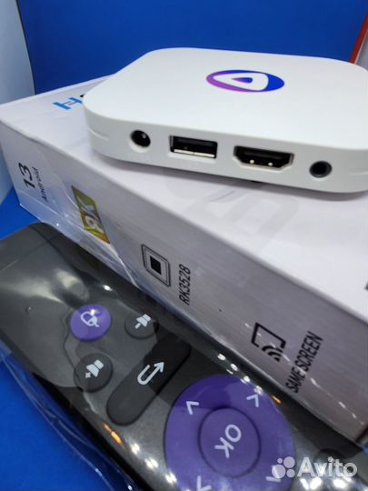 Смарт-тв приставка H96MAX M1, Android 13 4Gb/32 Gb