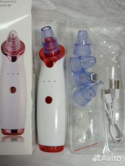 Вакуумный очиститель пор. Аппарат для чистки лица